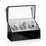 Designhuette Watch Winder San Diego 3 Black/Grey