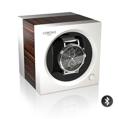 Chronovision One Bluetooth - Makassar Seidenmatt/Weiß Seidenmatt