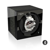 Chronovision One Bluetooth - Argento Hochglanz/Schwarz Hochglanz