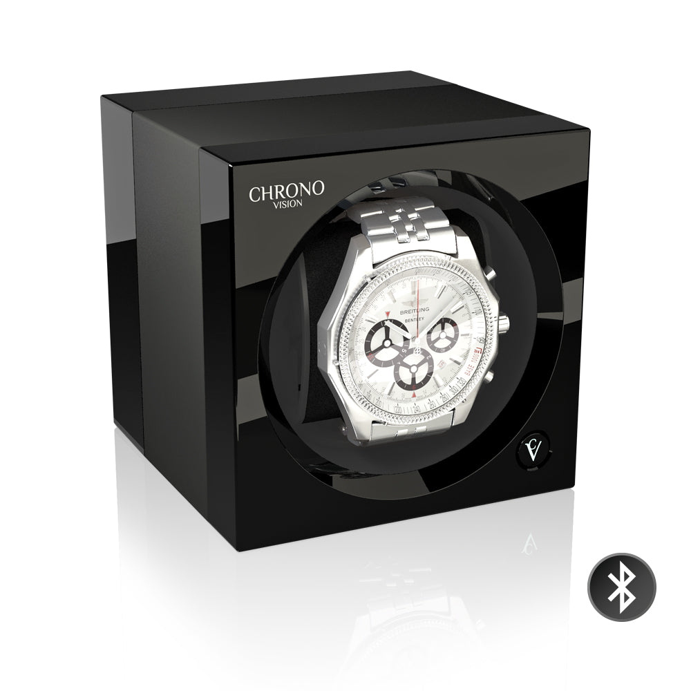 Chronovision One Bluetooth - Titanium anodized/Black High-Gloss