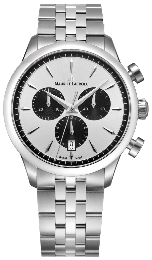 Maurice Lacroix 1975 Quartz Chronograph 40mm Ref. 751038-SS002-130-1