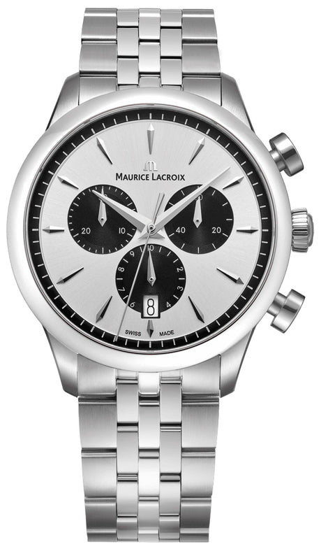 Maurice Lacroix 1975 Quartz Chronograph 40mm Ref. 751038-SS002-130-1