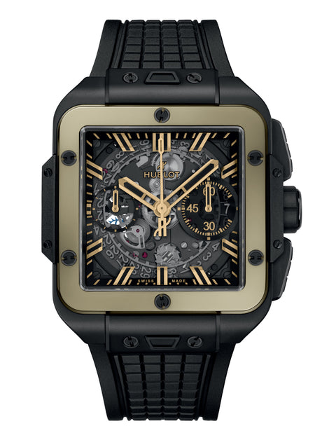 Hublot Square Bang Unico Ceramic Magic Gold 42 mm