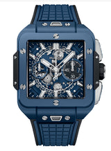 Hublot Square Bang Unico Blue Ceramic 42 mm