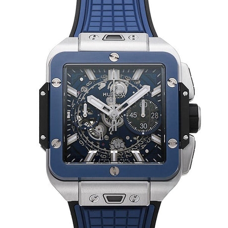 Hublot Square Bang Unico Titanium Blue Ceramic 42 mm