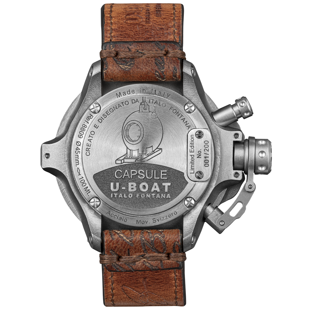 U-Boat Capsule 45 SS BK SE
