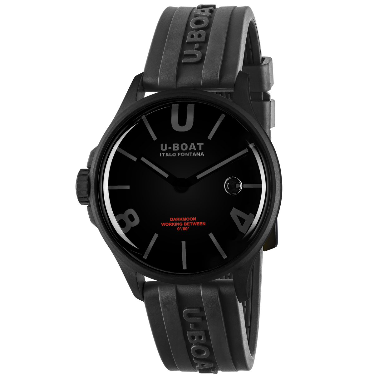 U-Boat Darkmoon 40 BK Black Curved PVD
