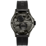 U-Boat Darkmoon 40 BK Grey Curved Camouflage