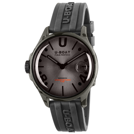 U-Boat Darkmoon 40 BK Grey Curved Camouflage