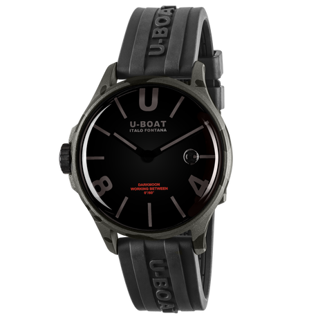 U-Boat Darkmoon 40 BK Grey Curved Camouflage