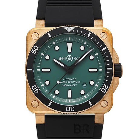 Bell & Ross BR 03-92 DIVER BLACK & GREEN BRONZE