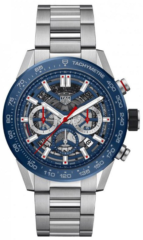 Tag Heuer Carrera Calibre HEUER 02 Automatik Chronograph 45mm
