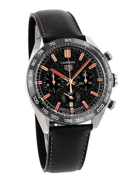 Tag Heuer Carrera Calibre HEUER 02 Automatik Chronograph 44mm Year of the Rabbit Limited Edition