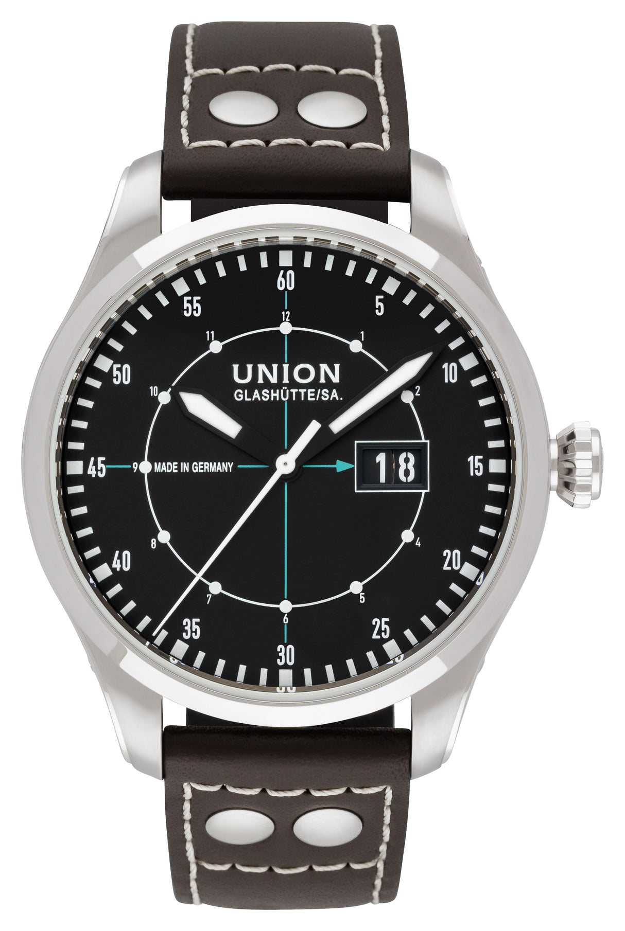 Union Glashütte Belisar Pilot Grossdatum