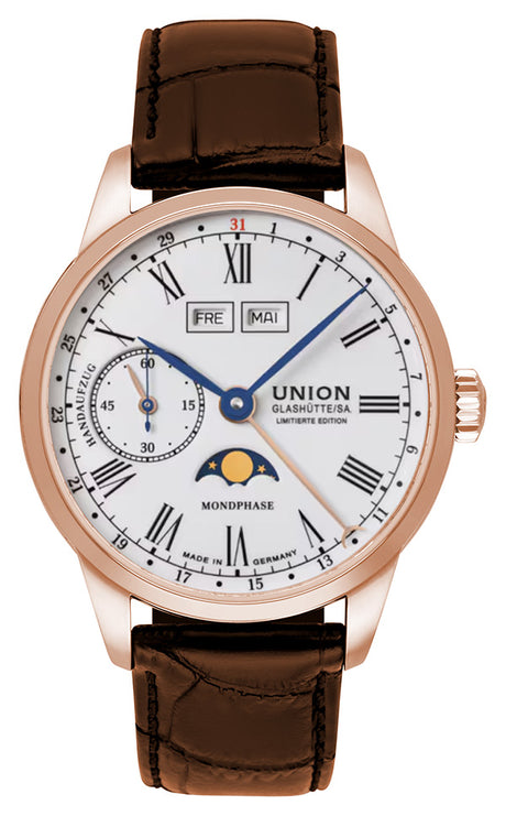 Union Glashütte 1893 Johannes Dürrstein Edition Mondphase Limitierte Edition