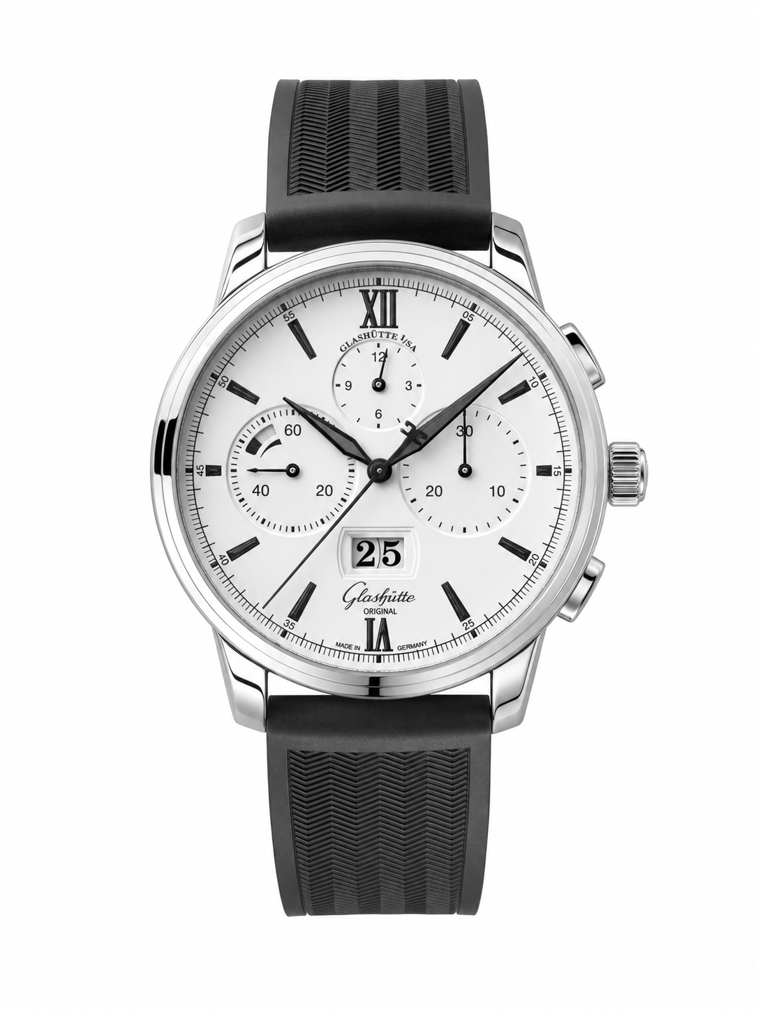 Glashütte Original Senator Chronograph Panoramadatum Ref. 1-37-01-05-02-33