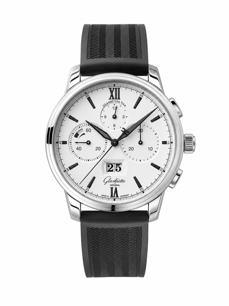 Glashütte Original Senator Chronograph Panoramadatum Ref. 1-37-01-05-02-33