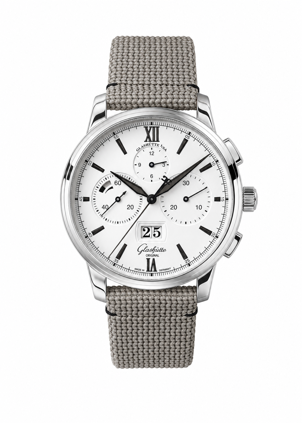 Glashütte Original Senator Chronograph Panoramadatum Ref. 1-37-01-05-02-36
