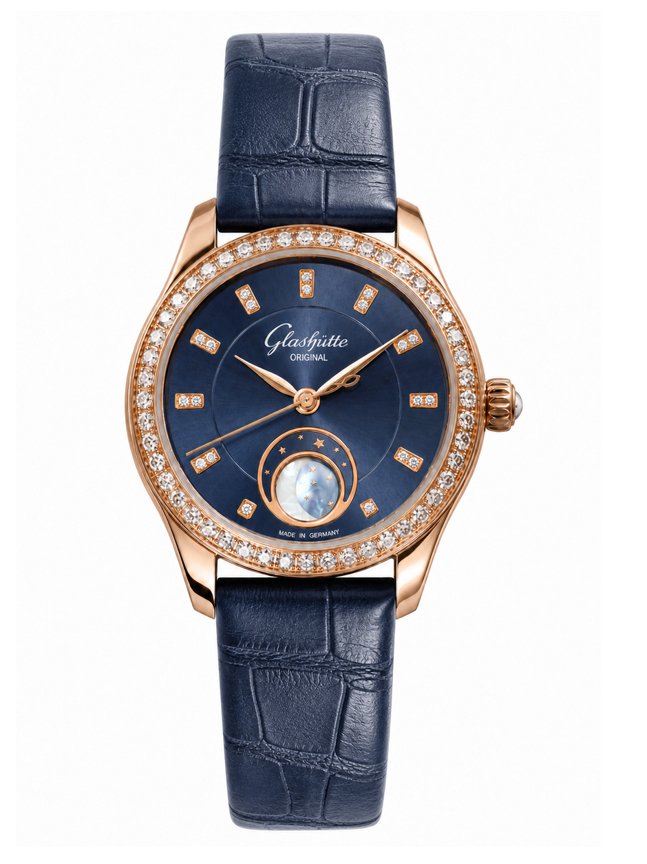 Glashütte Original Lady Serenade Luna Ref. 1-35-14-06-15-04