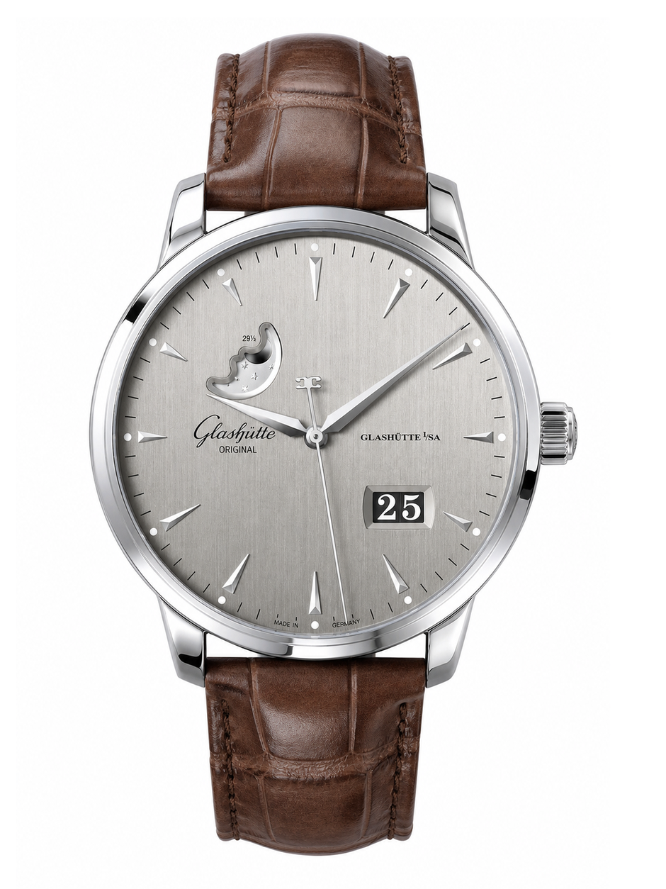 Glashütte Original Senator Excellence Panoramadatum Mondphase Ref. 1-36-04-03-02-31