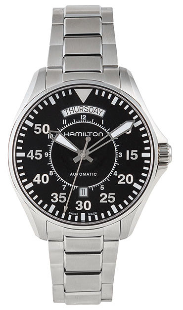 Hamilton Khaki Aviation Pilot Day Date Auto