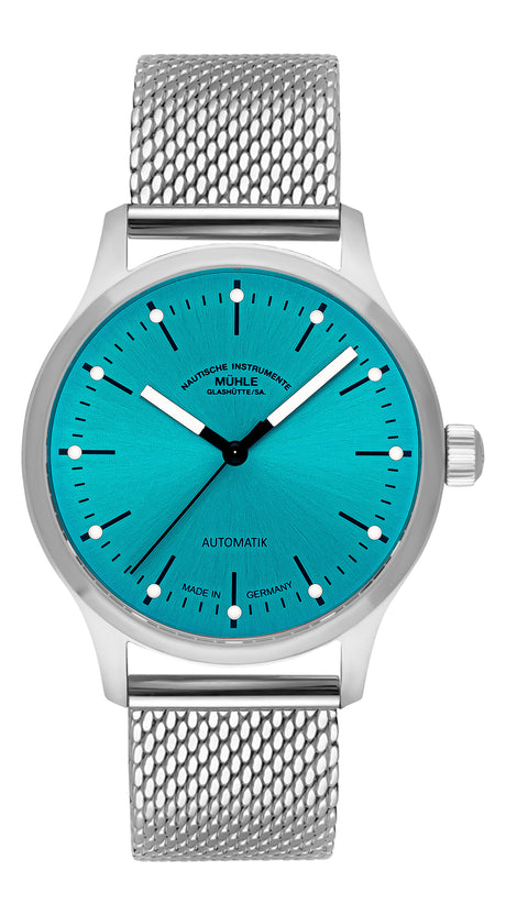 MÜHLE Glashütte Panova Türkisblau