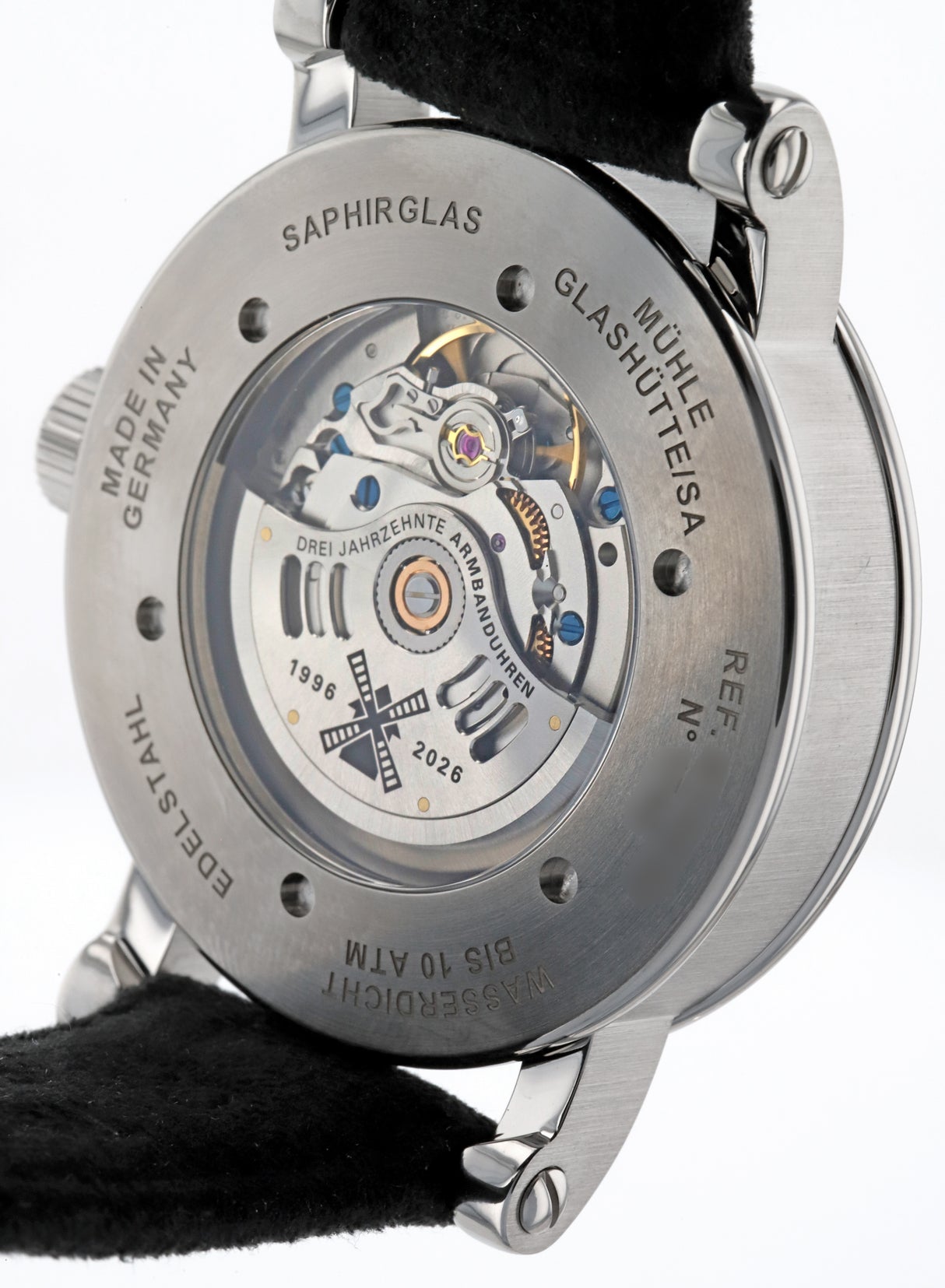 MÜHLE Glashütte Teutonia IV Mondphase