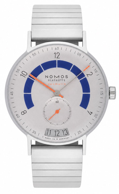 NOMOS Glashütte Autobahn neomatik 41 Datum sportgrau Ref. 1303