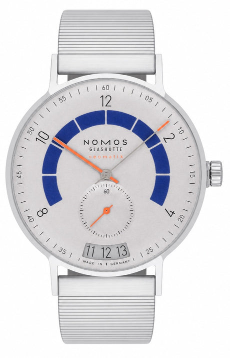 NOMOS Glashütte Autobahn neomatik 41 Datum sportgrau Ref. 1303