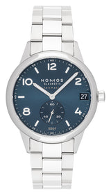 NOMOS Glashütte Club Sport Neomatik 42 Datum Blau