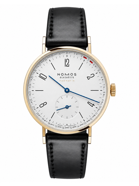 NOMOS Glashütte Tangente Gold neomatik 38 Update Ref. 195