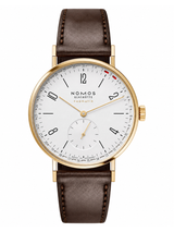 NOMOS Glashütte Tangente Gold neomatik 38 Update Doré