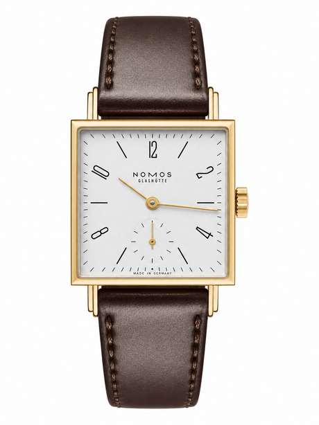 NOMOS Glashütte Tetra Gold 27 Doré Ref. 419