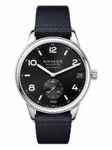 NOMOS Glashütte Club Sport Neomatik 42 Datum Schwarz