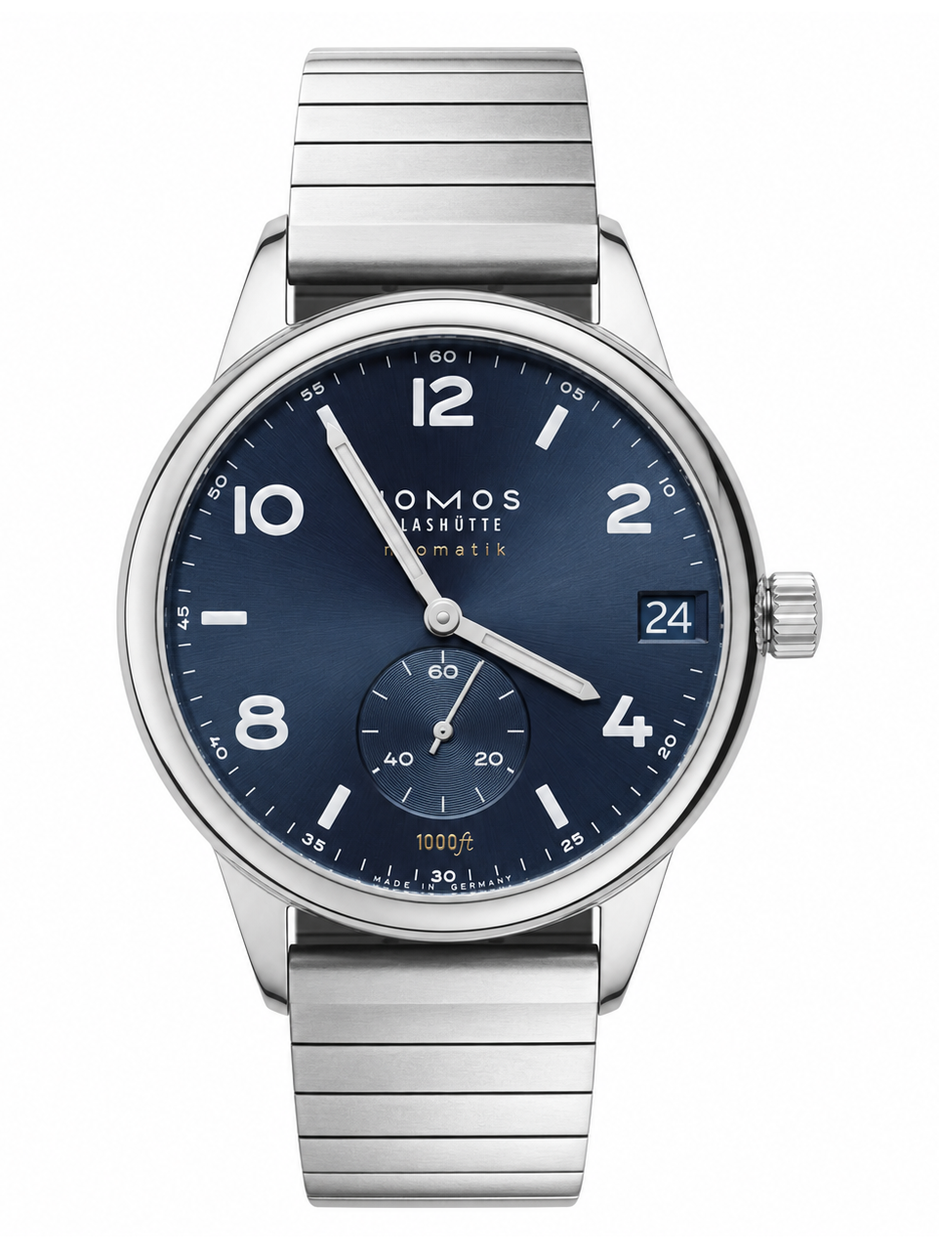 NOMOS Glashütte Club Sport Neomatik 42 Datum Blau Ref. 782
