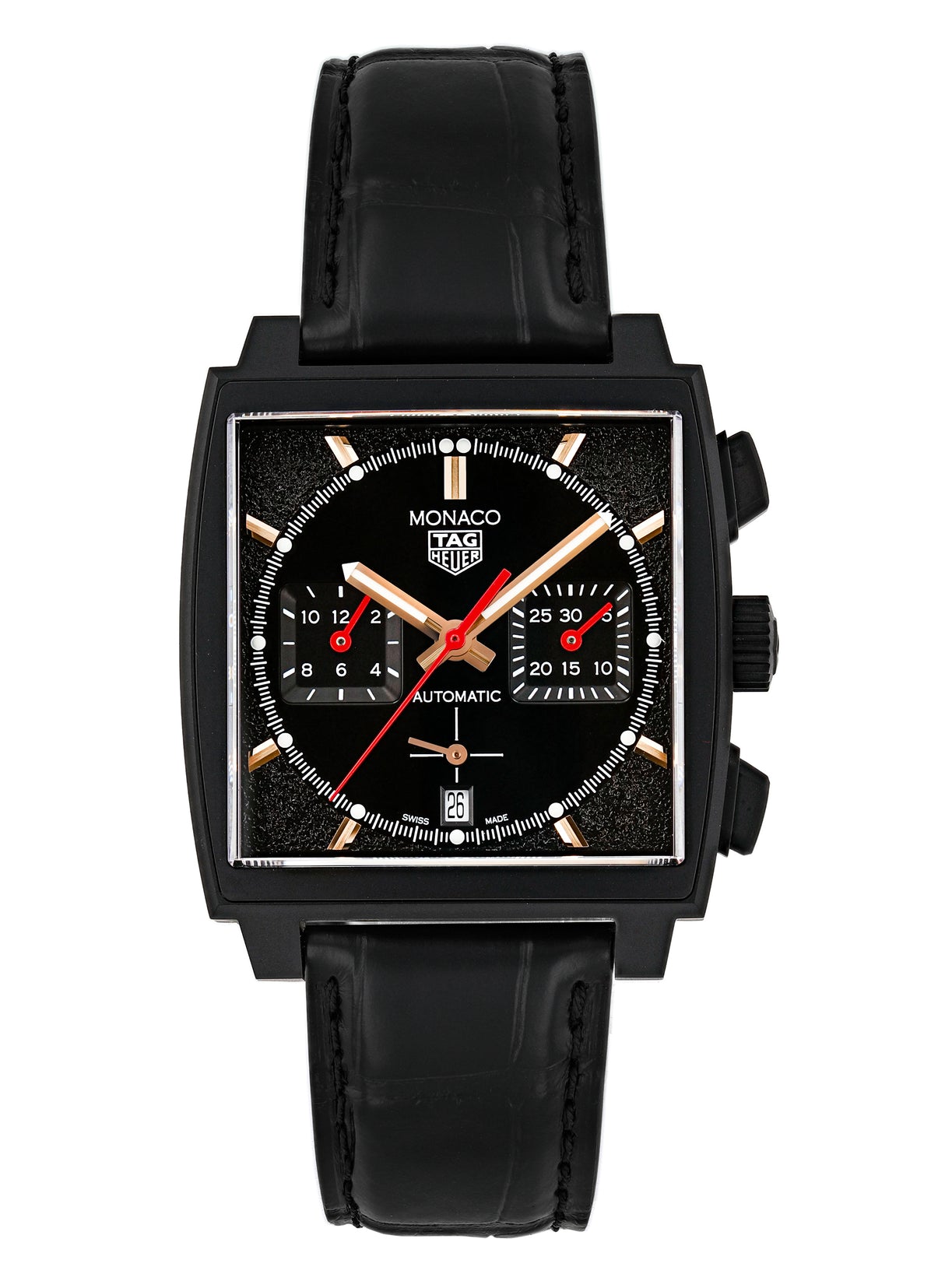 Tag Heuer Monaco Calibre Heuer 02 Automatik 39 mm Special Edition "Dark Lord"
