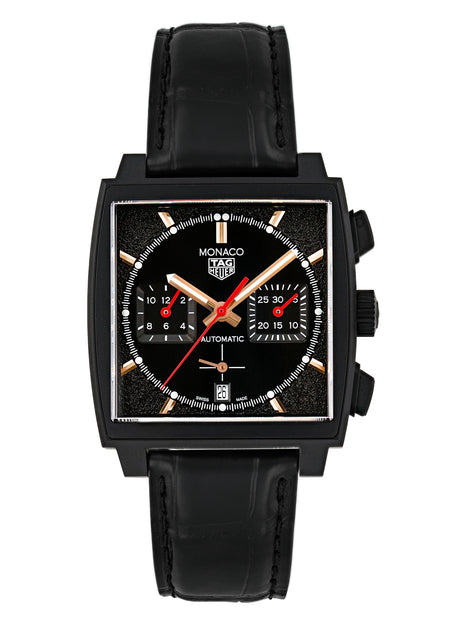 Tag Heuer Monaco Calibre Heuer 02 Automatik 39 mm Special Edition "Dark Lord"