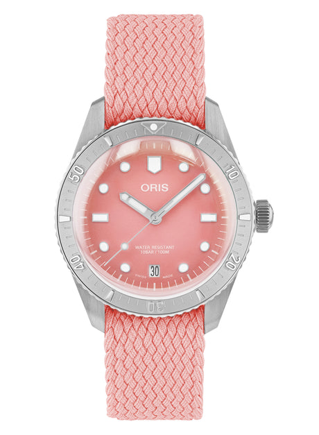 Oris Divers Sixty-Five Cotton Candy