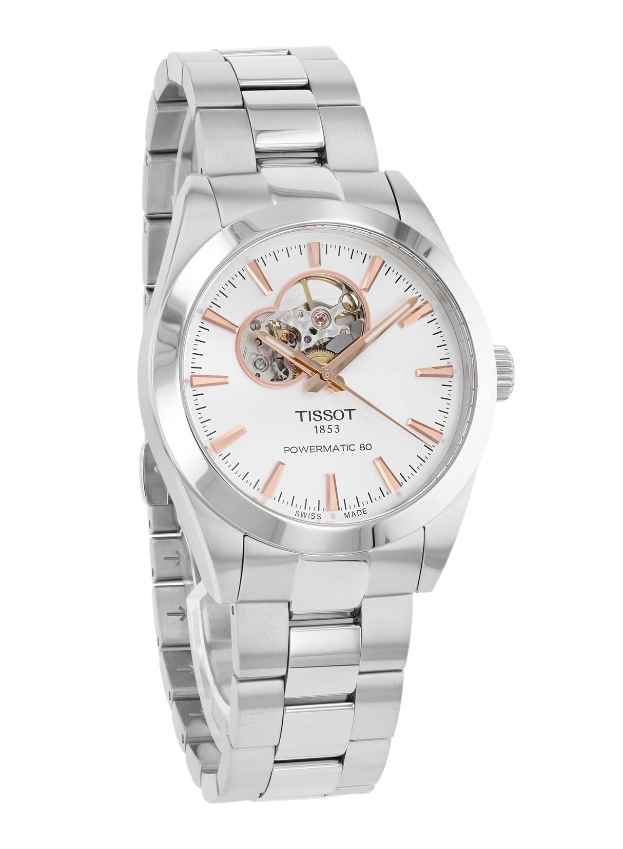 Tissot T-Classic Gentleman Powermatic 80 Open Heart