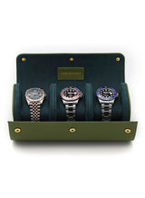 Uhrinstinkt Premium Watch Roll Verde Olivo