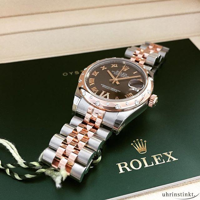 Rolex Datejust Lady 31 Chocolate Style