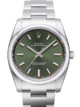 Rolex Oyster Perpetual 34 gruen