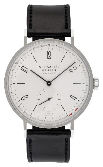 NOMOS Glashütte Tangente neomatik 41 Update in der Version 180 mit Saphirglasboden