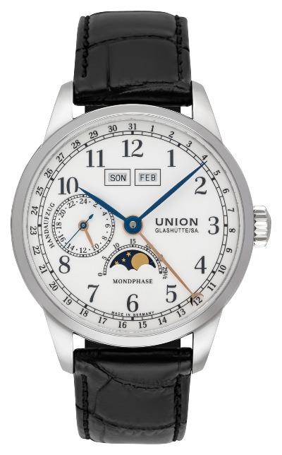 Union Glashütte 1893 Johannes Dürrstein Edition Mondphase in der Version D007.458.16.017.00