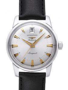 Longines Conquest Heritage Automatik Herrenuhr Stahl silber