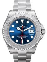 Rolex Yacht-Master Herrenuhr Stahl blau