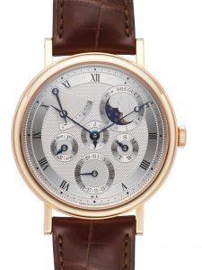 Breguet Classique Automatic Herrenuhr Roségold 39mm Mondphase Ewiger Kalender