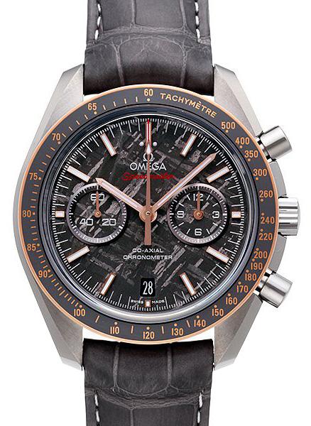 Omega Speedmaster Moonwatch Co-Axial Chronograph 44,25mm Meteorite in der Version 311.63.44.51.99.002