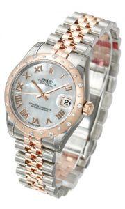 Rolex Datejust Lady 31 aus Stahl/Roségold mit perlmuttfarbenem Zifferblatt | Rolesor Everose rolex-datejust-lady-31-rolesor-everose-178341-2