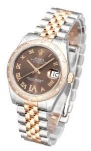 Rolex Datejust Lady 31 aus Stahl/Roségold mit braunem Zifferblatt | Rolesor Everose rolex-datejust-lady-31-rolesor-everose-178341-5